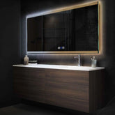 LED Spiegel Rechteckig | Touch-Schalter | Anti-Beschlag-Funktion | Einstellbare Farbtemperatur - Reyze Seria Edge Model 8